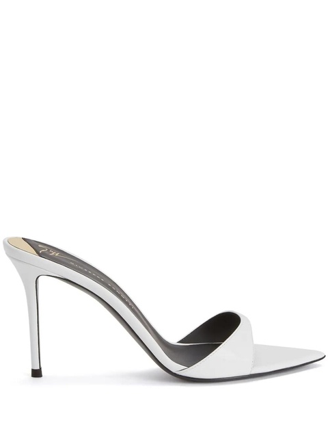Giuseppe Zanotti 90mm Intriigo sandals - White - zdjęcie produktu nr 1