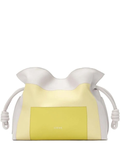 LOEWE x Albers medium Flamenco bucket bag - Yellow - zdjęcie produktu nr 1