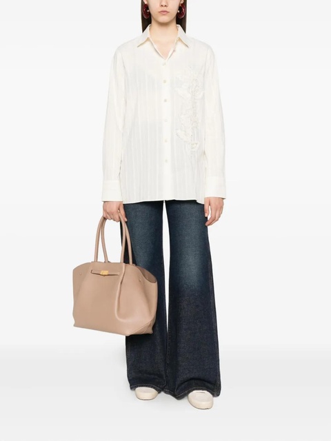 Golden Goose striped shirt - Neutrals - zdjęcie produktu nr 2