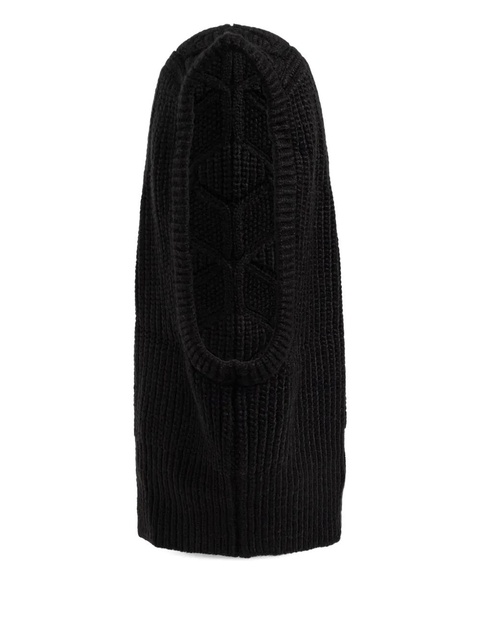 UGG ribbed-knit balaclava - Black - zdjęcie produktu nr 1