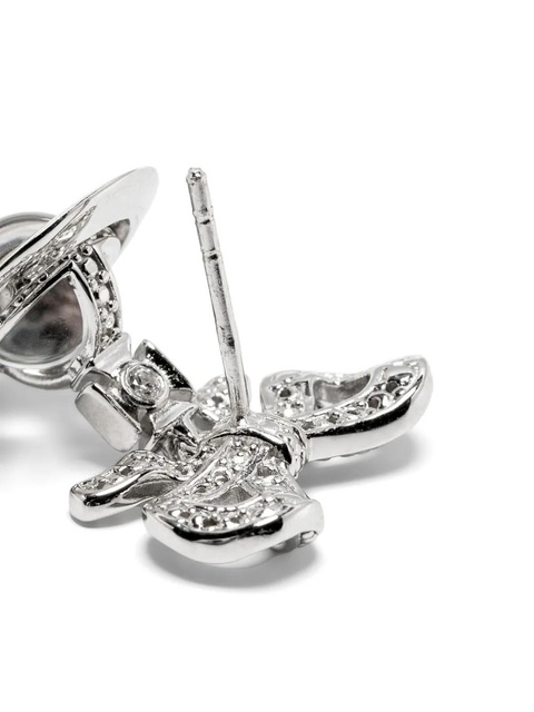 Vivienne Westwood Octavie drop earrings - Silver - zdjęcie produktu nr 2