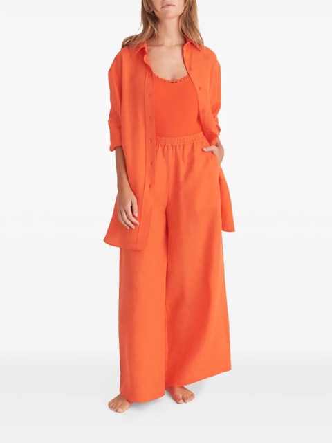 ERES Mignonette linen shirt - Orange - zdjęcie produktu nr 2