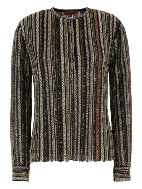 Missoni striped sweater - Brown - zdjęcie produktu nr 1