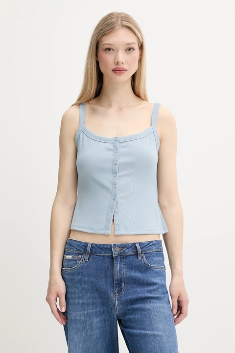 Abercrombie & Fitch top kolor niebieski KI139-5412 - zdjęcie produktu nr 1