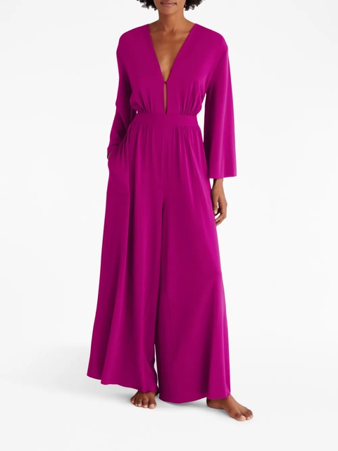 ERES Aretha V-neck jumpsuit - Pink - zdjęcie produktu nr 2