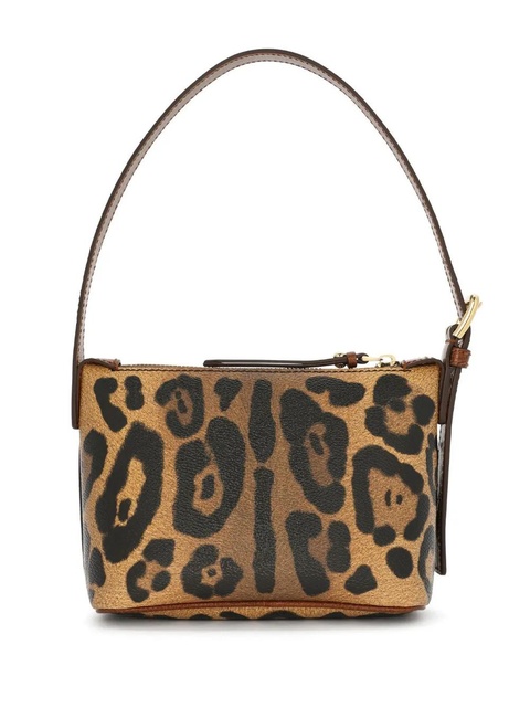 Dolce & Gabbana Crespo leopard-print shoulder bag - Neutrals - zdjęcie produktu nr 2