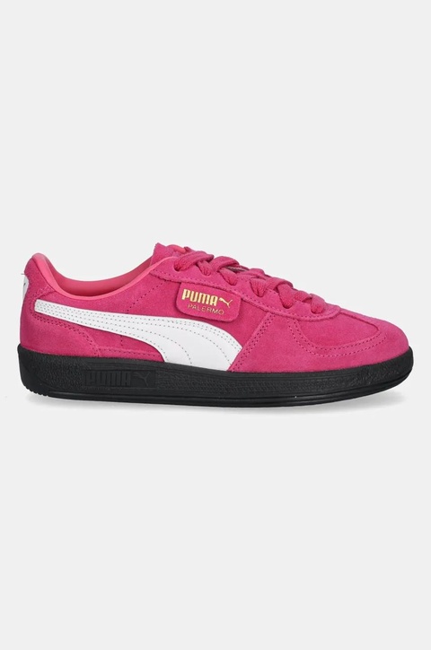 Puma sneakersy zamszowe Palermo Cobalt Glaze kolor różowy 396463 - zdjęcie produktu nr 2