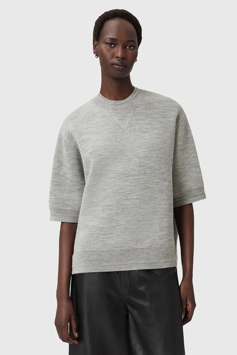 AllSaints sweter NIKA damski kolor szary W011KD - zdjęcie produktu nr 1