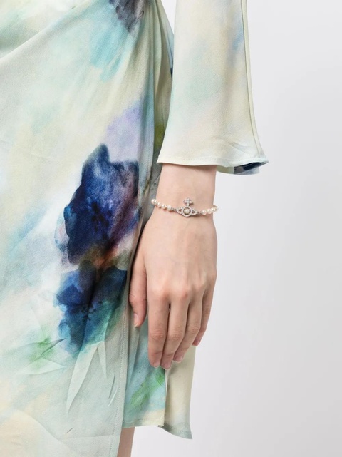 Vivienne Westwood Olympia pearl bracelet - White - zdjęcie produktu nr 2
