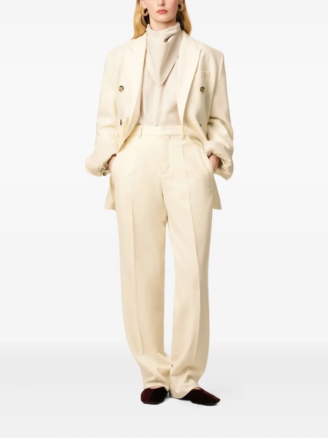 AMI Paris wool tailored trousers - Neutrals - zdjęcie produktu nr 2