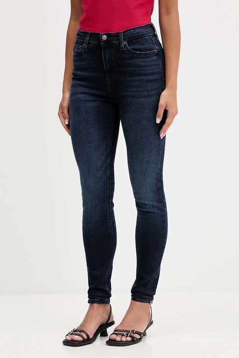 Tommy Jeans jeansy damskie kolor granatowy DW0DW21802 - zdjęcie produktu nr 1