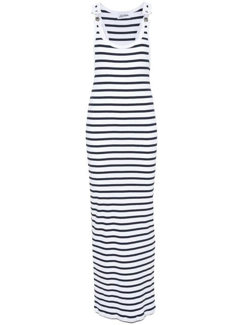 Jean Paul Gaultier Marinère striped maxi dress - White - zdjęcie produktu nr 1