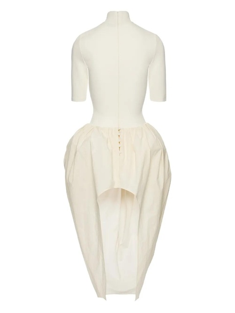 Magda Butrym high-neck asymmetric dress - Neutrals - zdjęcie produktu nr 2