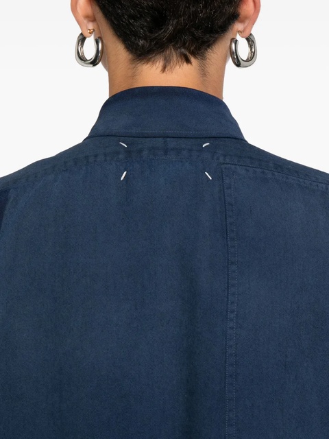 Maison Margiela Long-sleeved Shirt - Blue - zdjęcie produktu nr 2