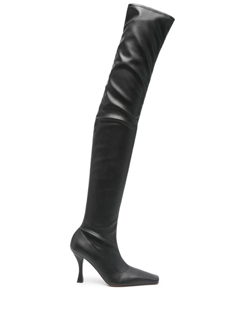 Proenza Schouler 95mm Trap knee-high boots - Black - zdjęcie produktu nr 1