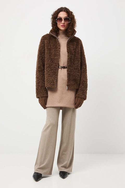 Medicine spodnie damskie kolor beżowy - zdjęcie produktu nr 2