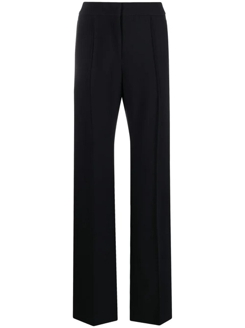 Jil Sander high-waisted flared trousers - Black - zdjęcie produktu nr 1