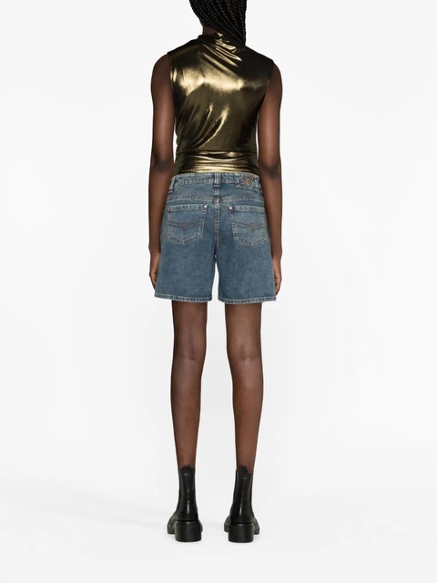 Blumarine denim cargo shorts - Blue - zdjęcie produktu nr 2