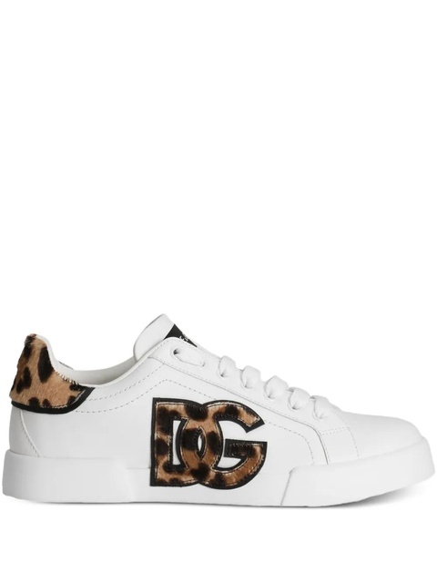 Dolce & Gabbana logo-patch sneakers - White - zdjęcie produktu nr 1