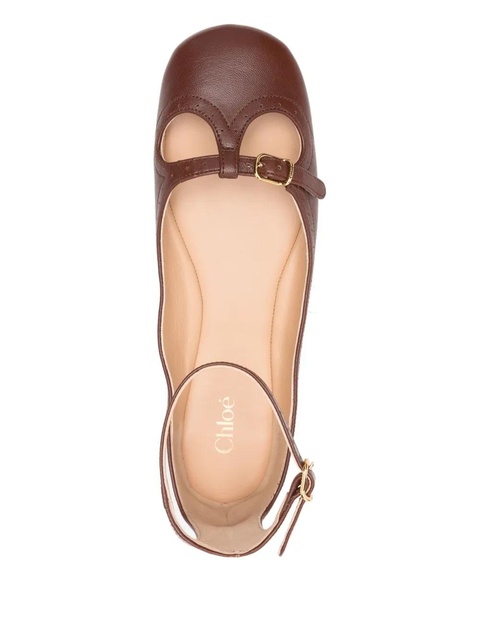 Chloé Misty ballet flats - Brown - zdjęcie produktu nr 1