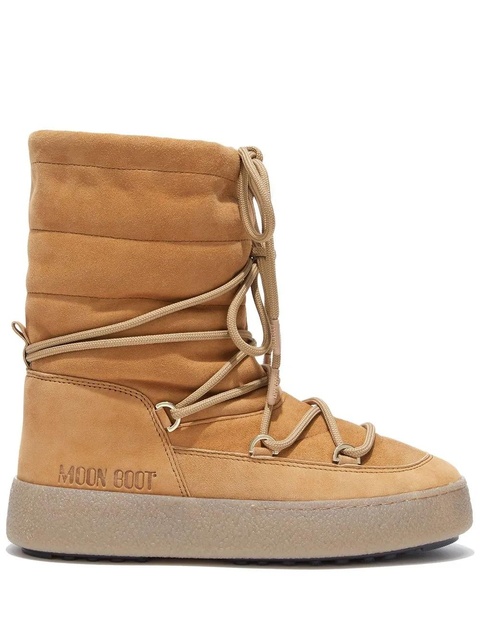 Moon Boot quilted lace-up boots - Brown - zdjęcie produktu nr 1