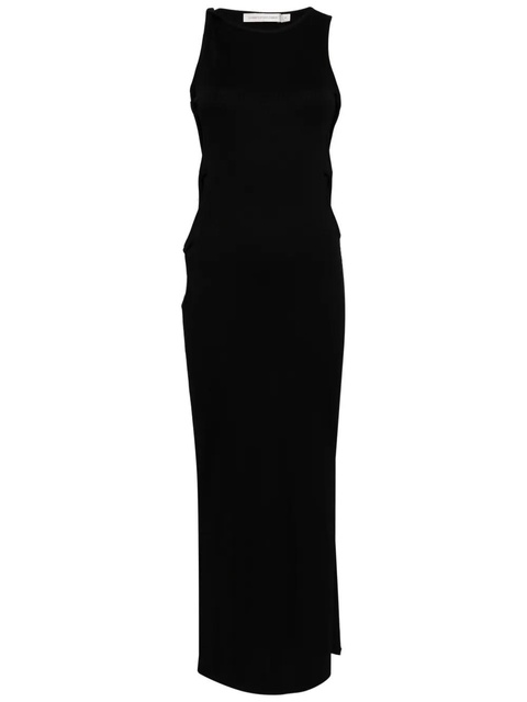 Christopher Esber Oblix ribbed maxi dress - Black - zdjęcie produktu nr 1