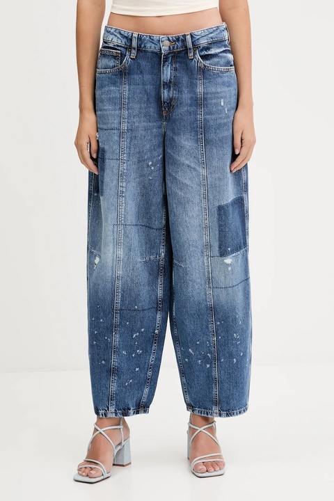 Guess Originals jeansy damskie high waist W5YG69 D5R01 - zdjęcie produktu nr 1
