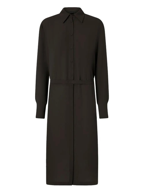 PINKO Antipasto midi dress - Brown - zdjęcie produktu nr 1