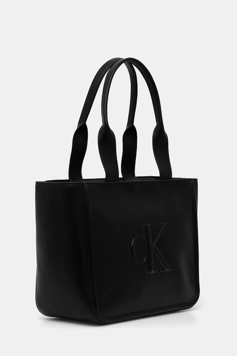 Calvin Klein torebka kolor czarny LV04F3218G - zdjęcie produktu nr 1