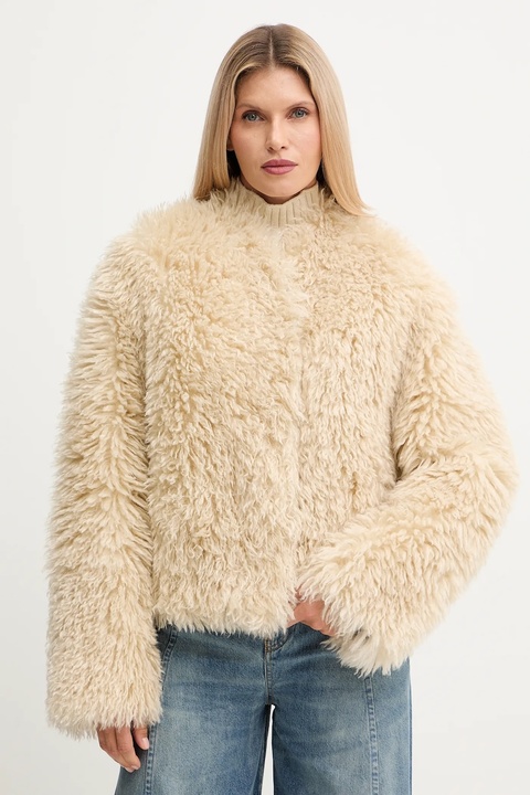 Stand Studio płaszcz Charlotte kolor beżowy 66585-9422 - zdjęcie produktu nr 1