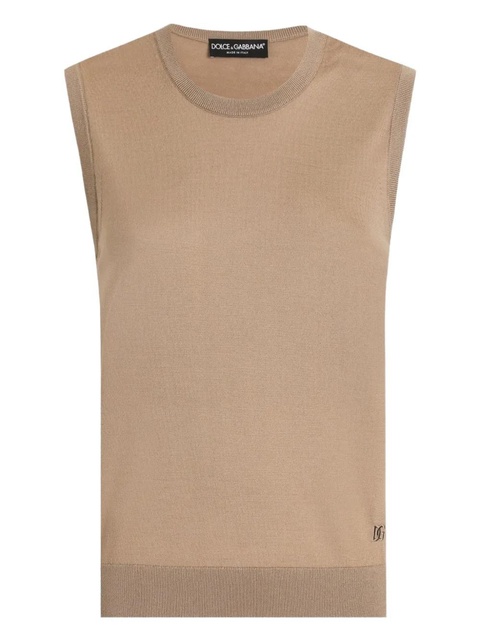 Dolce & Gabbana cashmere top - Neutrals - zdjęcie produktu nr 1