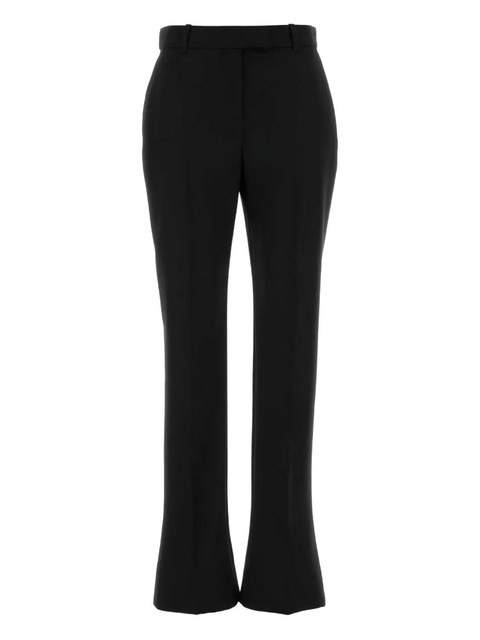 Alexander McQueen wool flared trousers - Black - zdjęcie produktu nr 1