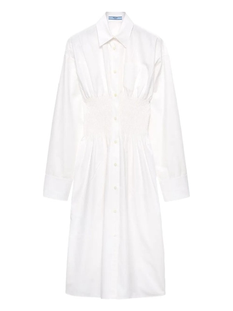 Prada cotton-canvas dress - White - zdjęcie produktu nr 1