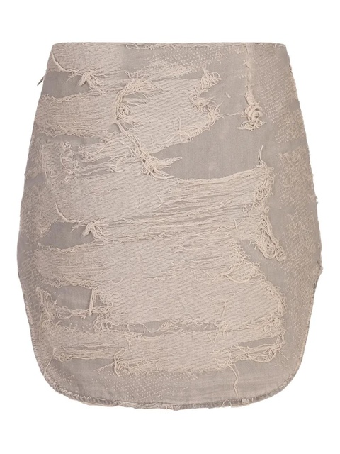 Diesel D-Ada skirt - 9DW MELANGE GREY - zdjęcie produktu nr 2
