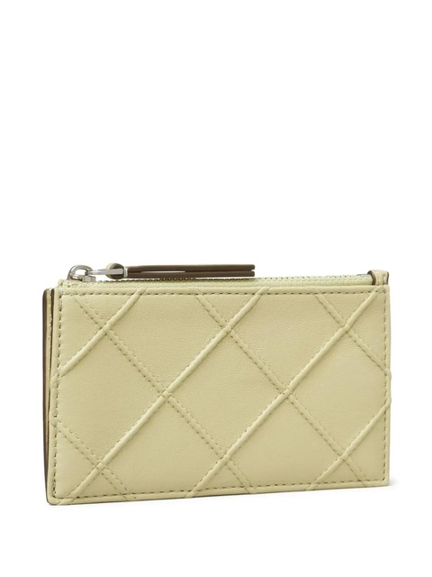 Tory Burch Fleming Soft leather cardholder - Neutrals - zdjęcie produktu nr 2