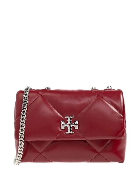 Tory Burch quilted-design logo-detail chain shouder Bag - Red - zdjęcie produktu nr 1