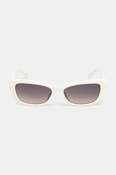 Guess okulary przeciwsłoneczne damskie kolor biały GU00156_H_5521B - zdjęcie produktu nr 2