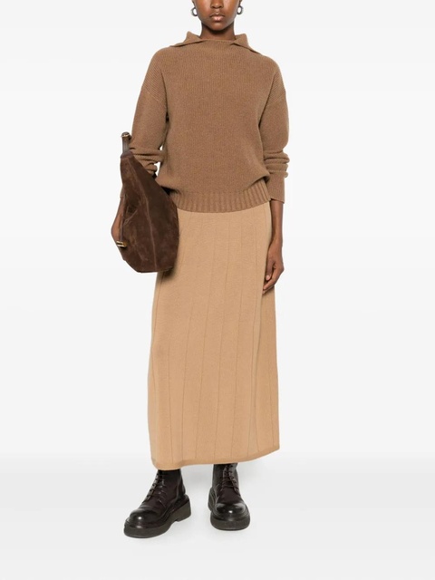 Max Mara hooded knitted top - Neutrals - zdjęcie produktu nr 1