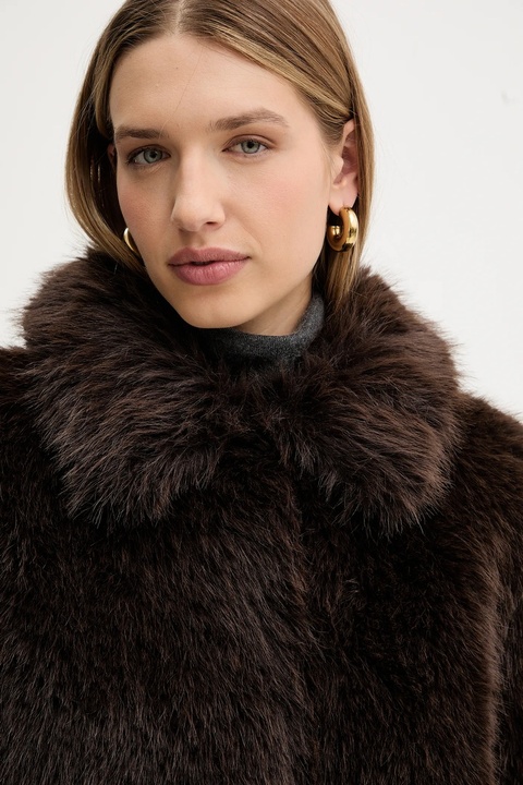 Weekend Max Mara kurtka BRENTA kolor brązowy przejściowa 2525086013600 - zdjęcie produktu nr 2