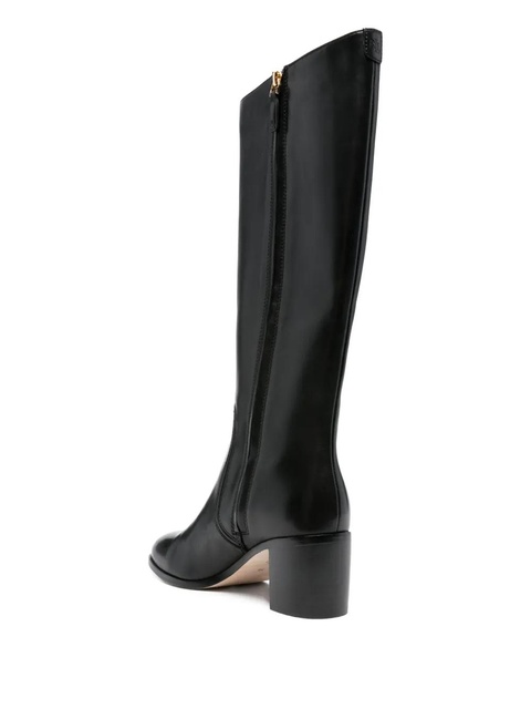 Lauren Ralph Lauren 60mm leather knee boots - Black - zdjęcie produktu nr 2