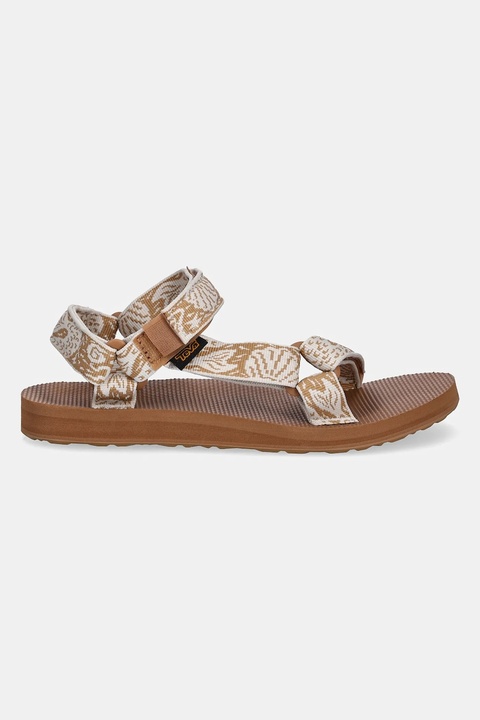 Teva sandały damskie kolor brązowy - zdjęcie produktu nr 2