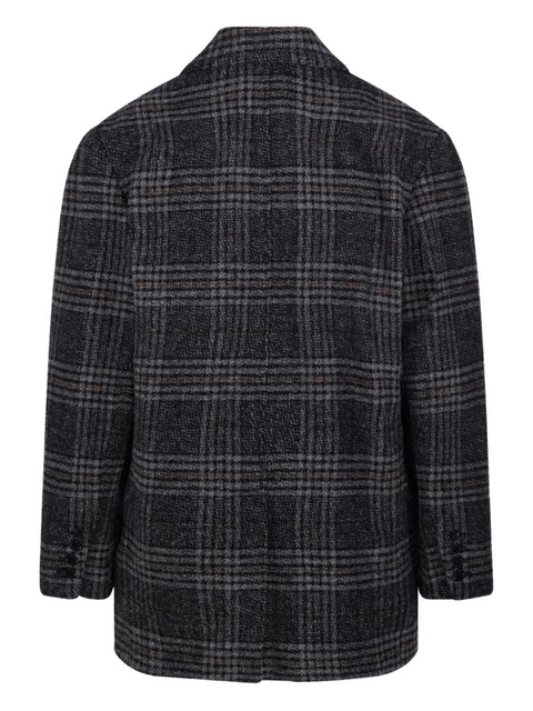 MARANT ÉTOILE checked single-breasted blazer - Grey - zdjęcie produktu nr 2