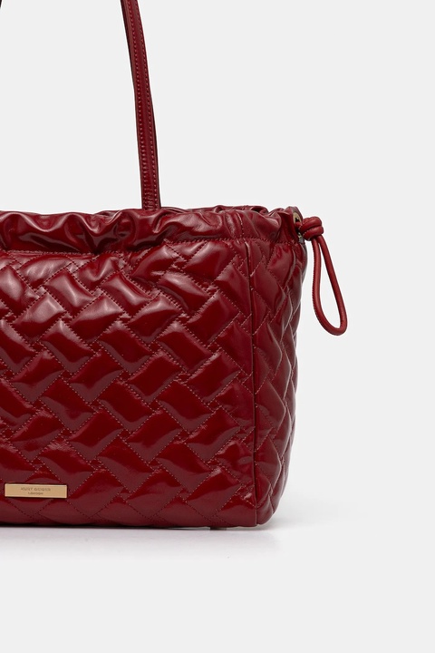 Kurt Geiger London torebka skórzana KENSINGTON kolor bordowy 4370850319 - zdjęcie produktu nr 1