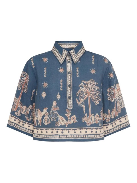 ALEMAIS Acacia top - Blue - zdjęcie produktu nr 2