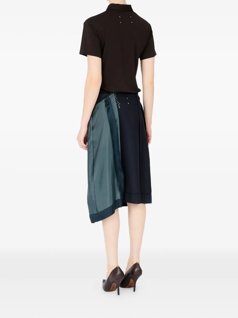 Maison Margiela three-button polo top - Brown - zdjęcie produktu nr 2
