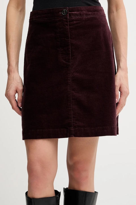 Marc O'Polo spódnica kolor brązowy mini prosta 511096820113 - zdjęcie produktu nr 1