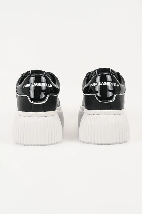 Karl Lagerfeld sneakersy skórzane KREEPER LO kolor czarny KL42311A - zdjęcie produktu nr 1