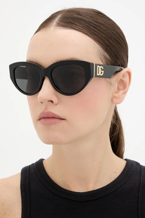 Dolce & Gabbana okulary przeciwsłoneczne damskie kolor czarny 0DG4514 - zdjęcie produktu nr 1
