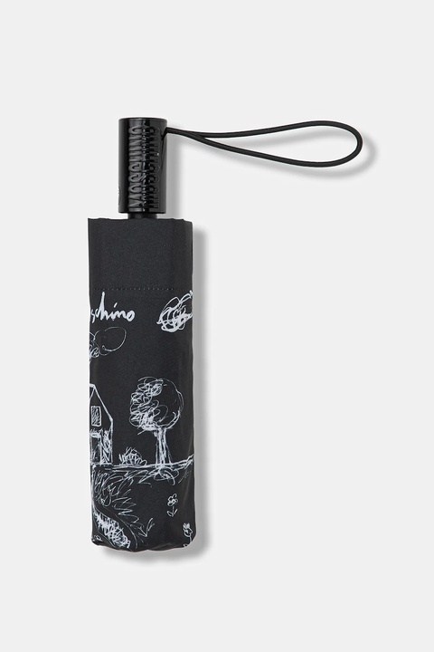 Moschino parasol kolor czarny 8979 - zdjęcie produktu nr 2
