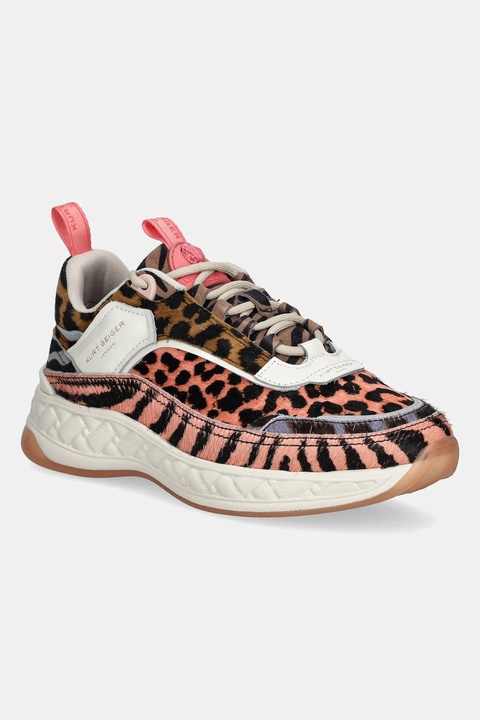 Kurt Geiger London sneakersy zamszowe Kensington Sneaker kolor pomarańczowy 9820096289 - zdjęcie produktu nr 1